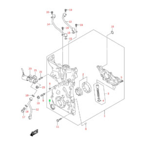 Reten De Cigueñal Delantero Motor M13