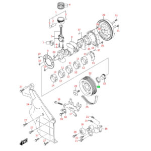 Reten De Cigueñal Delantero Motor M13