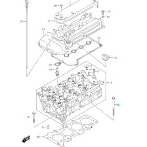 Perno De Culata Motor M13