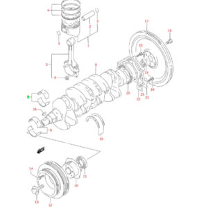 Metales De Biela Motor G13 Medida 1.00