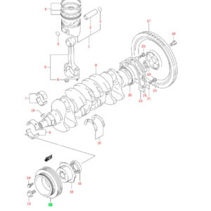 Damper Polea De Cigueñal Motor G13