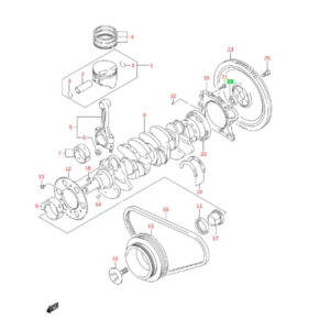 Rodamiento Volante Motor M13