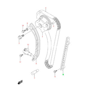 Patin Cadena Distribucion Motor M13