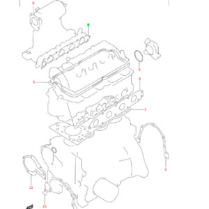 Empaquetadura Del Multiple De Admision Motor G13