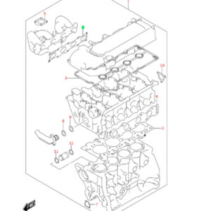 Empaquetadura Del Multiple De Admision Motor M13