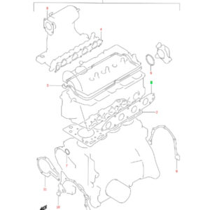 Empaquetadura Multiple De Escape Motor G13