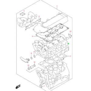 Empaquetadura Multiple De Escape Motor M13