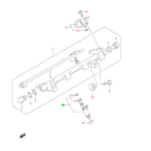 Inyector De Bencina Motor G13