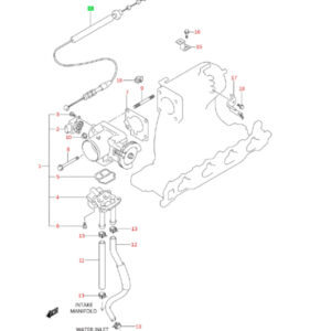 Piola Acelerador Motor M13