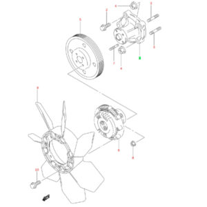 Empaquetadura Bomba De Agua Motor M13 Alternativa