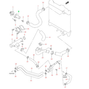 Tapa Termostato Motor G13