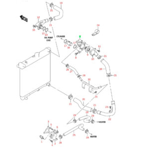 Base Termostato Motor M13