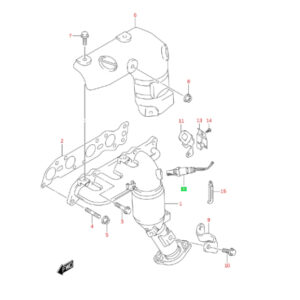 Sensor Oxigeno Motor M13