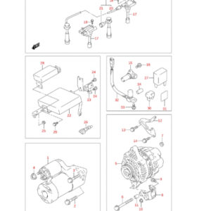 Cable De Bujia Motor G13