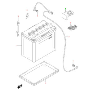 Tapa Borner Fusible De Bateria