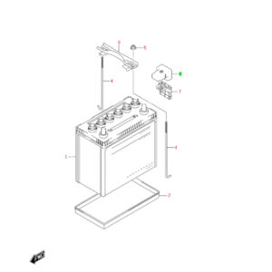 Tapa Borner Fusible De Bateria New Jimny