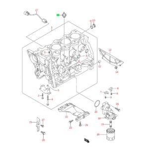 Bulbo Presion De Aceite Motor M13