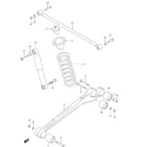 Buje Brazo Suspension Lado Transmision