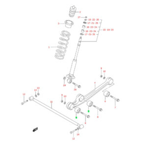 Buje Brazo Suspension Lado Diferencial