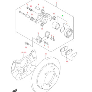 Kit Piston y Sello Caliper Freno